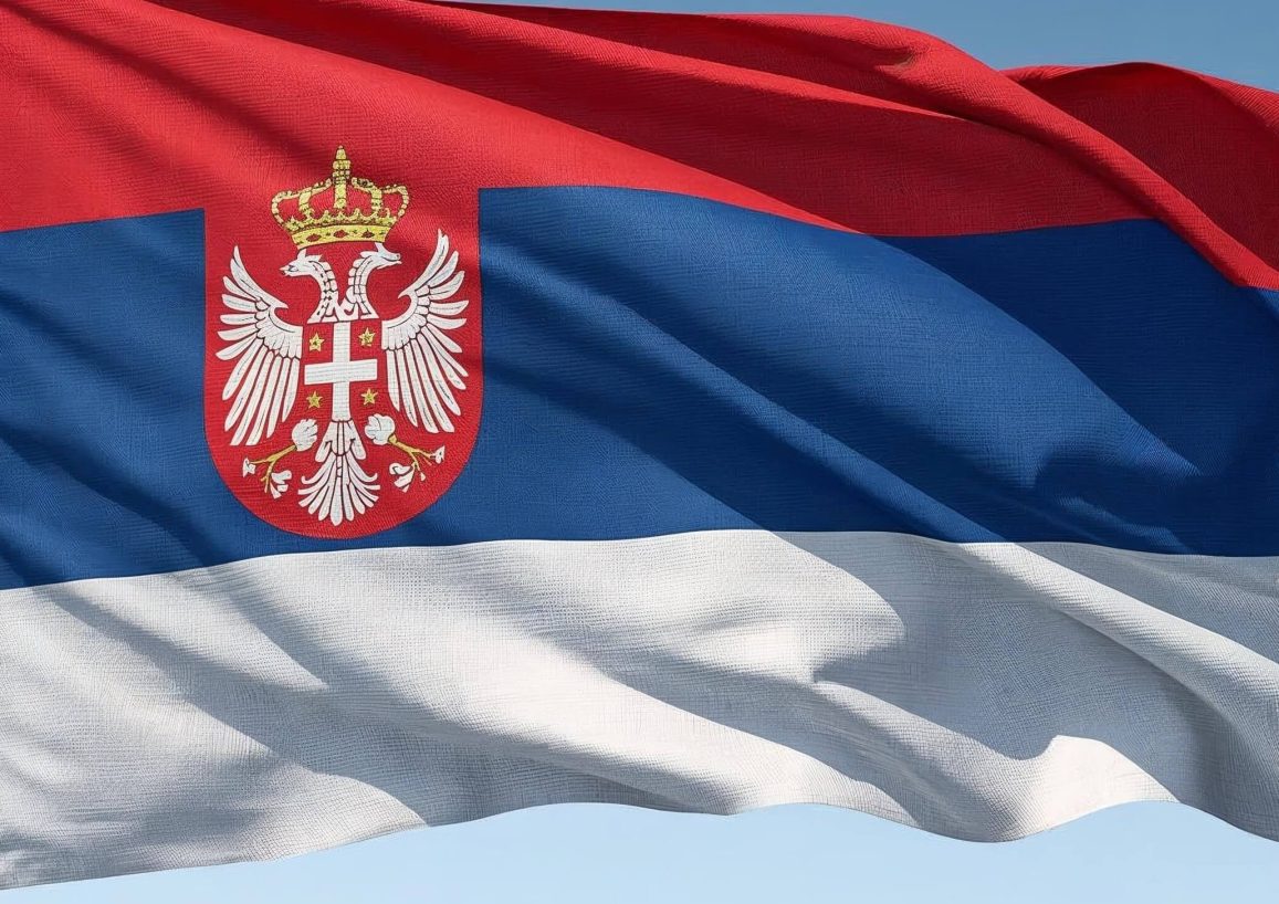 1. SERBIA FLAG